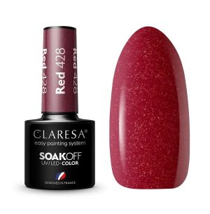 Claresa Gél lak Red 428 5g