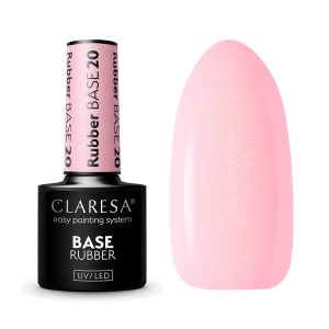 Claresa Gél lak Rubber Base 20 5 ml