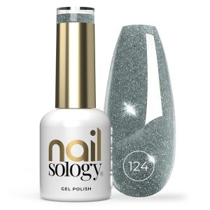 Clavier Nailsology Hybridný gél na nechty s efektom flash, Sea Life Blue 124, 8ml