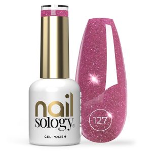 Clavier Nailsology Hybridný gél na nechty s efektom flash, Super Violet 127, 8ml