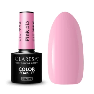 Claresa Gél lak Pink 513 5 g