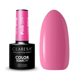 Claresa Gél lak Pink 519 5 g