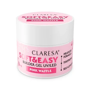 Claresa Soft Easy stavebný gél pink waffle 45g
