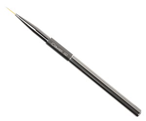 Clavier tenký štetec na zdobenie nechtov Nail Art 02 strieborný – 12 mm