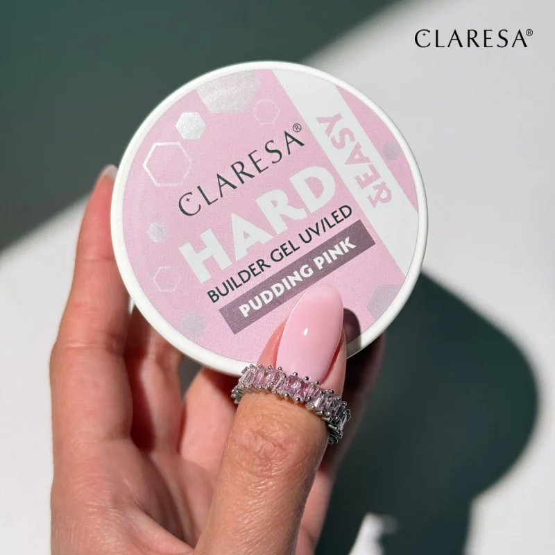 Claresa HARD&EASY Builder Gel UV/LED 45g – stavebný gél na nechty