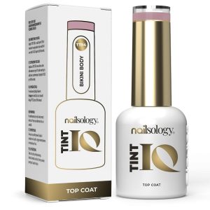 TintIQ Top Coat na nechty Povrchový lak Nailsology, Bikini Body TT04 - 8ml